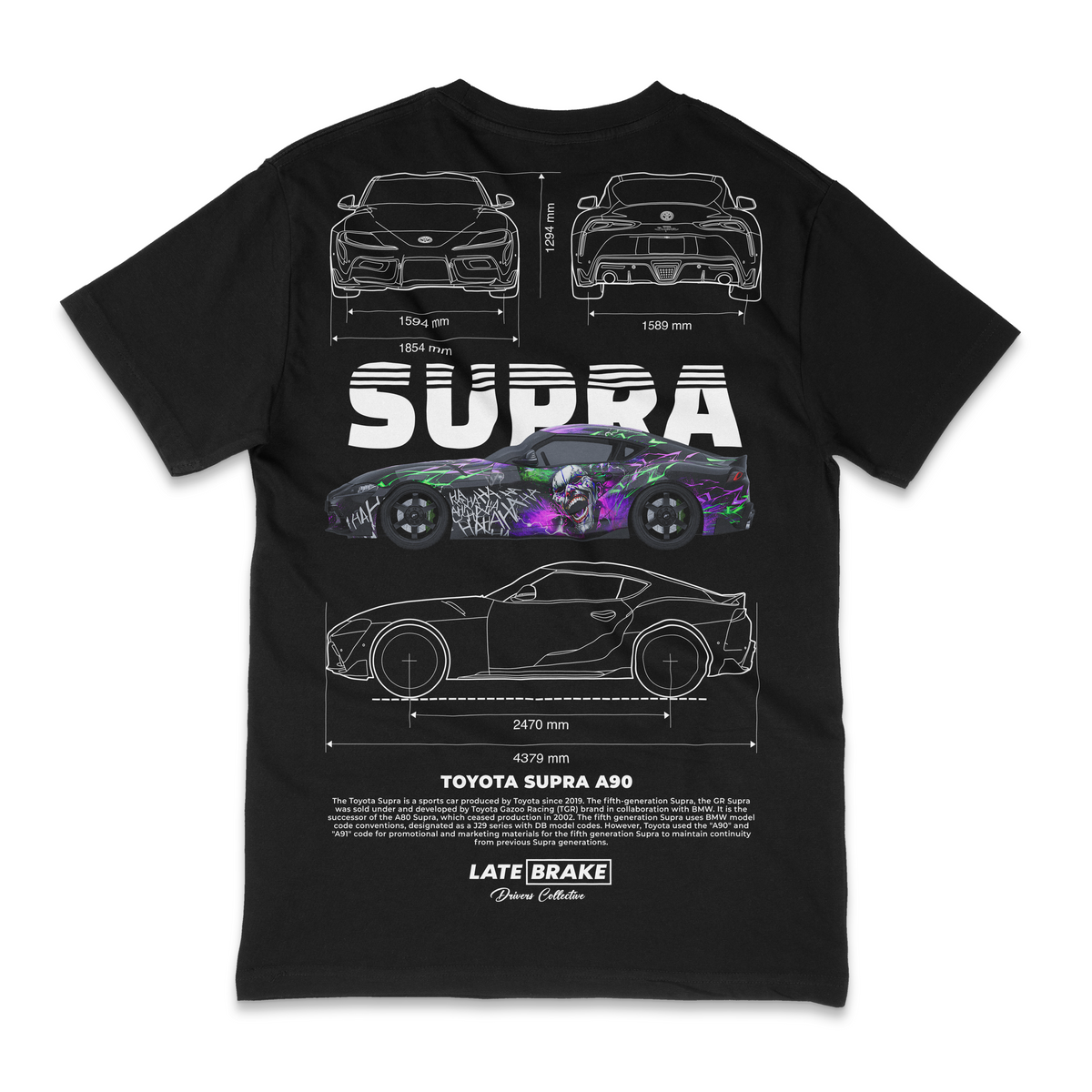 LB Supra A90 Joker Drivers Collective T-Shirt