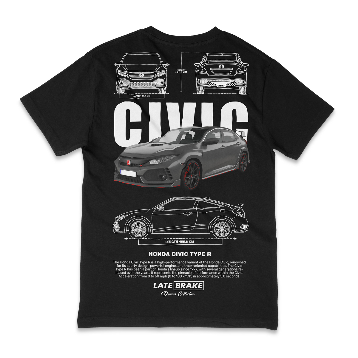 LB Civic Type-R Drivers Collective T-Shirt