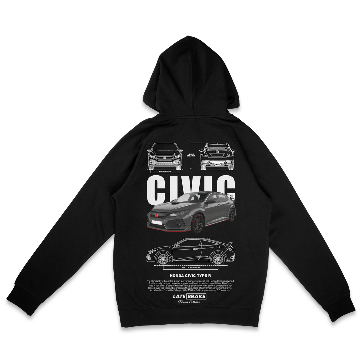 LB Civic Type-R Drivers Collective Hoodie