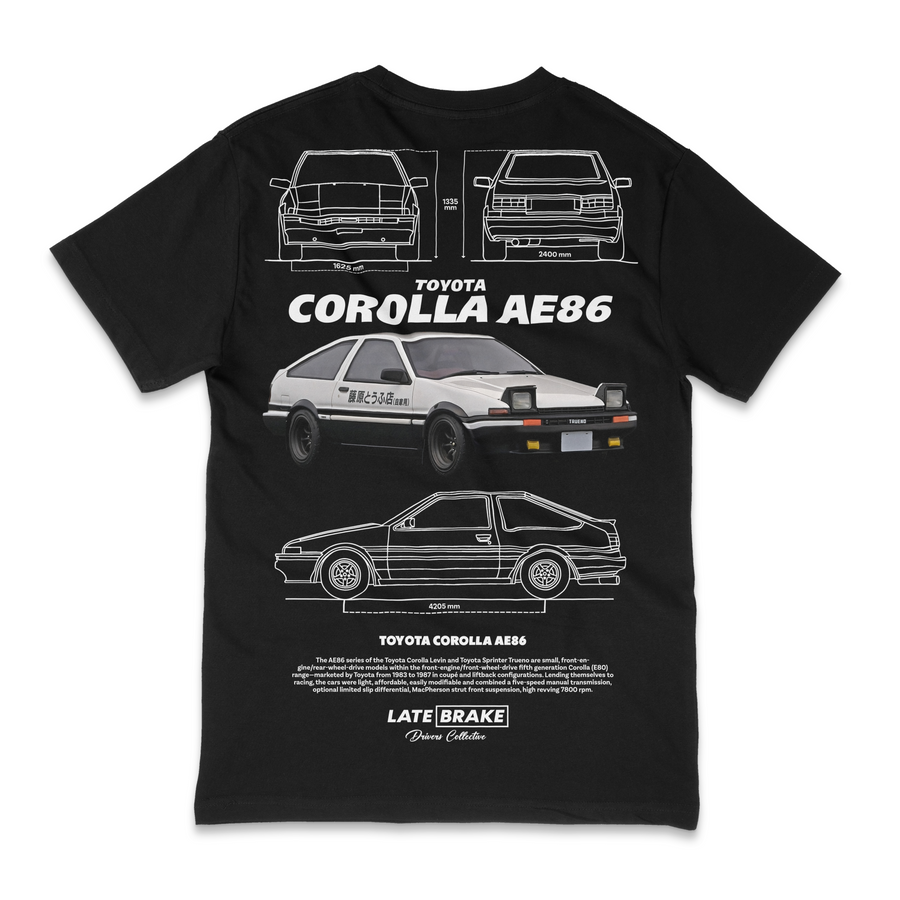 LB Corolla AE86 Drivers Collective T-Shirt
