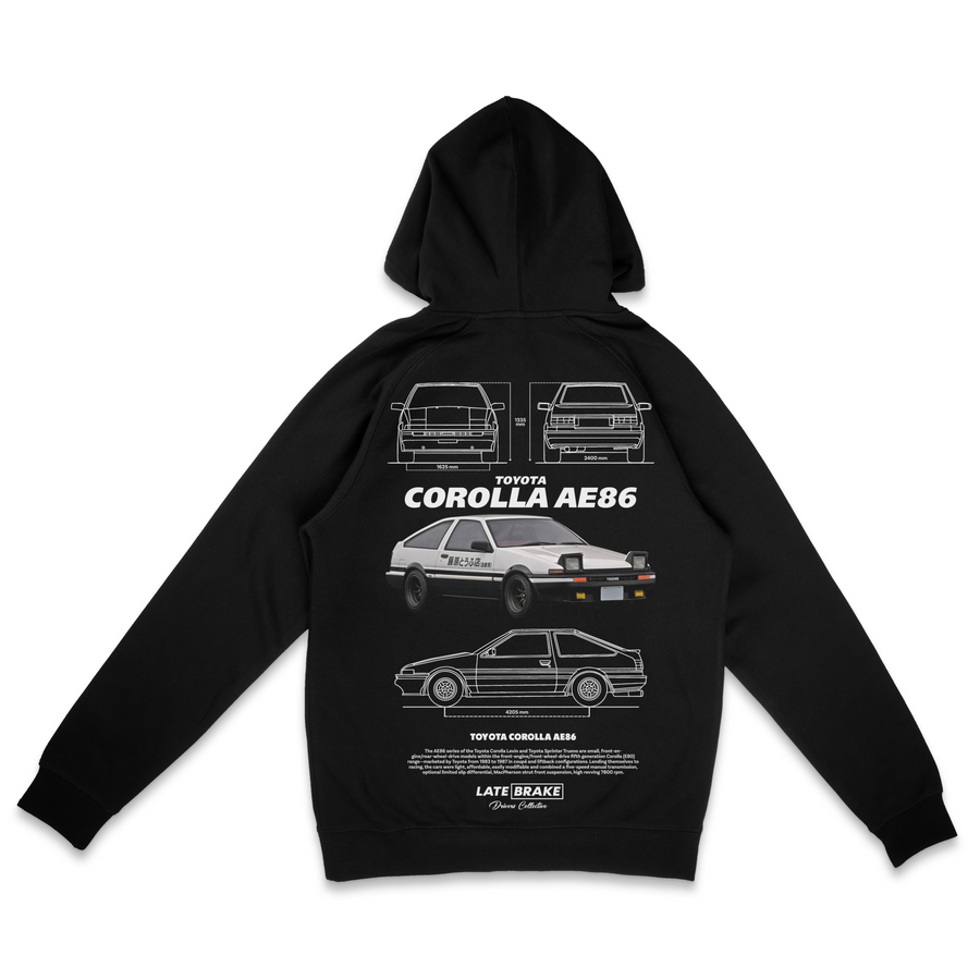 LB Corolla AE86 Drivers Collective Hoodie