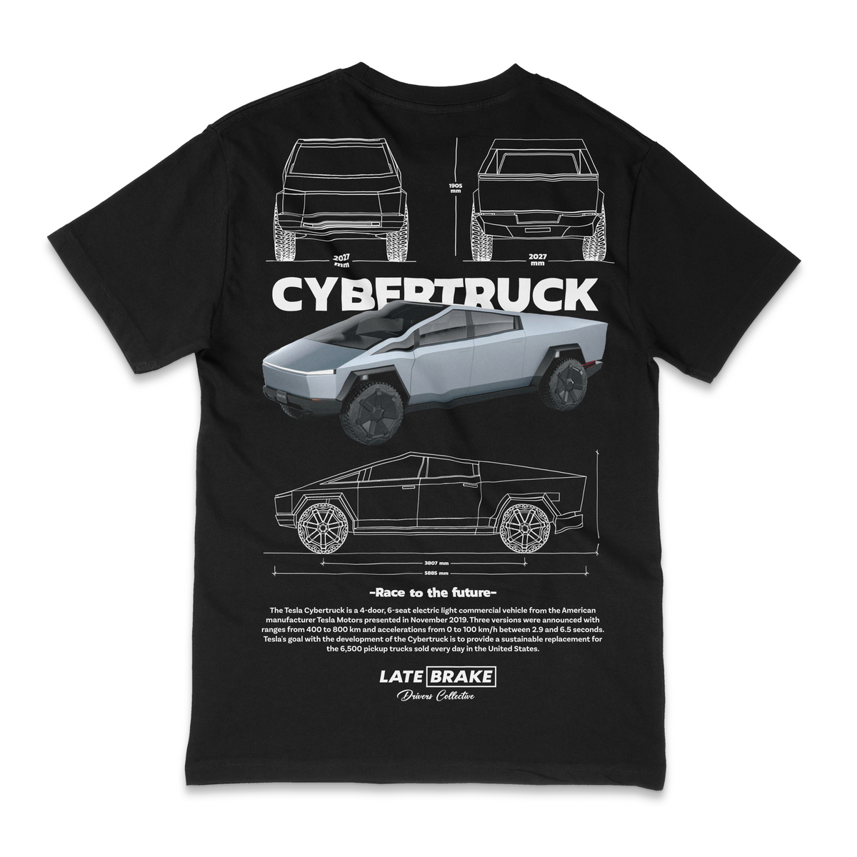 LB Cybertruck Drivers Collective T-Shirt