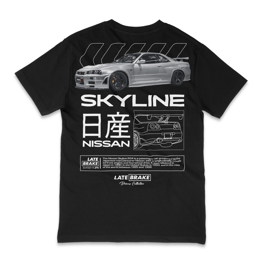 LB Skyline R34 Drivers Collective T-Shirt