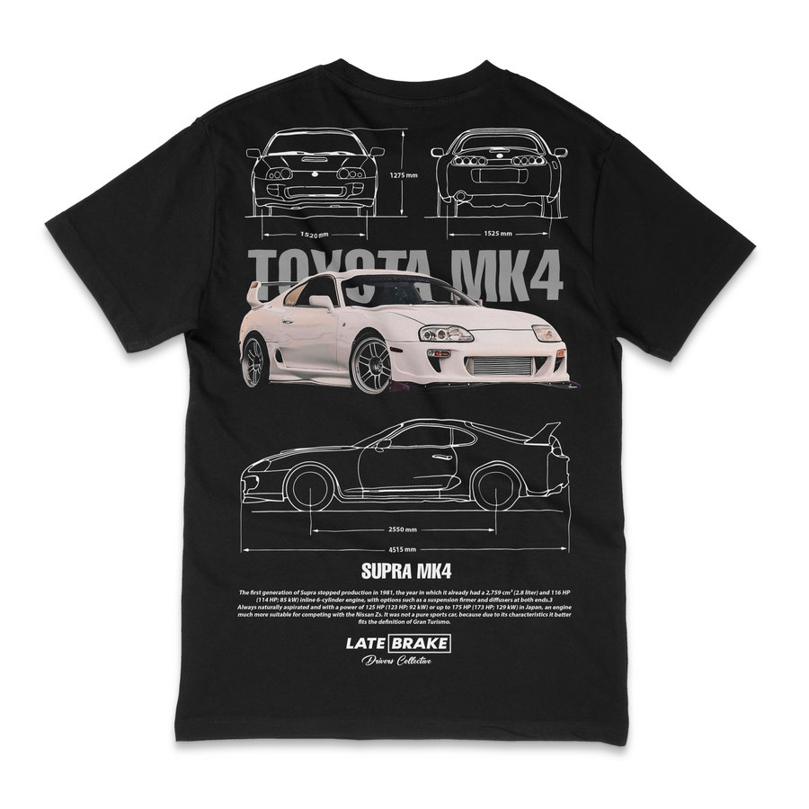 LB Supra Mk4 (WHT) Drivers Collective T-Shirt