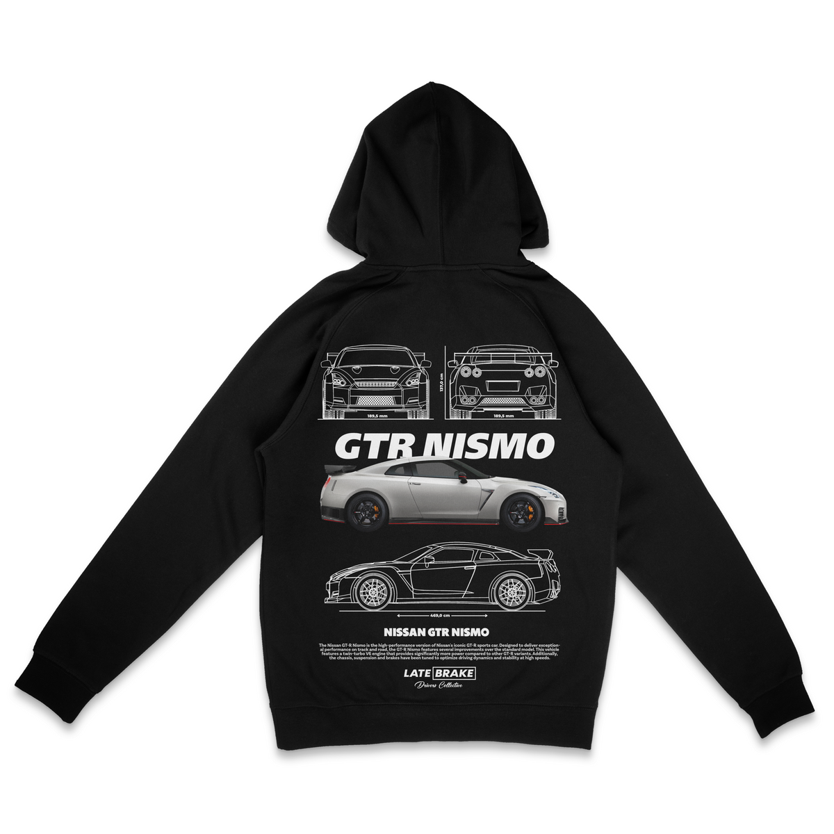 LB GTR Nismo (GRY) Drivers Collective Hoodie