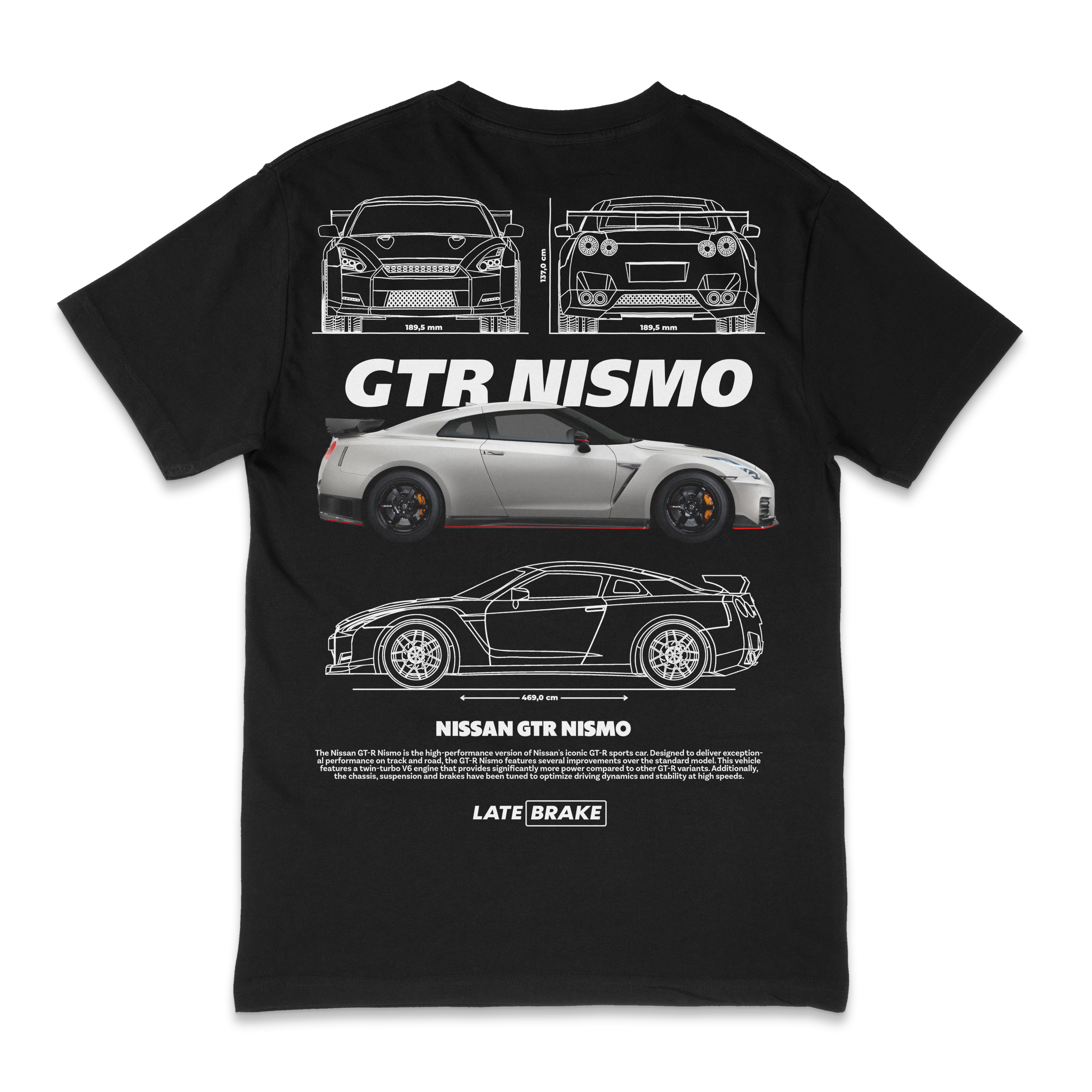 LB Supply GTR Nismo (GRY) Drivers Collective T-Shirt