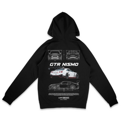 LB GTR Nismo (WHT) Drivers Collective Hoodie