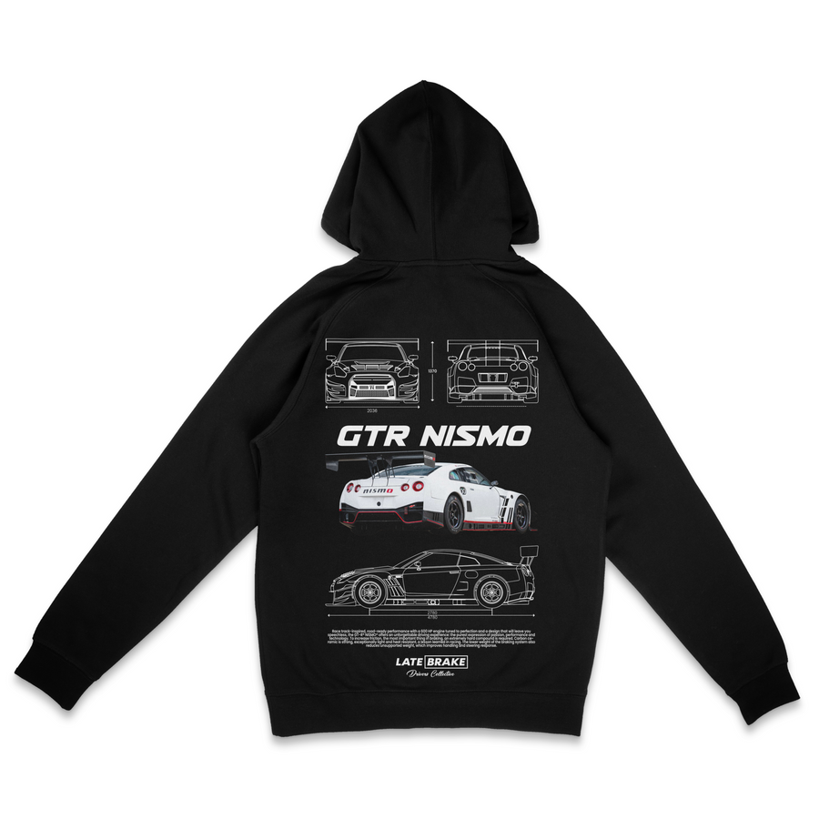 LB GTR Nismo (WHT) Drivers Collective Hoodie