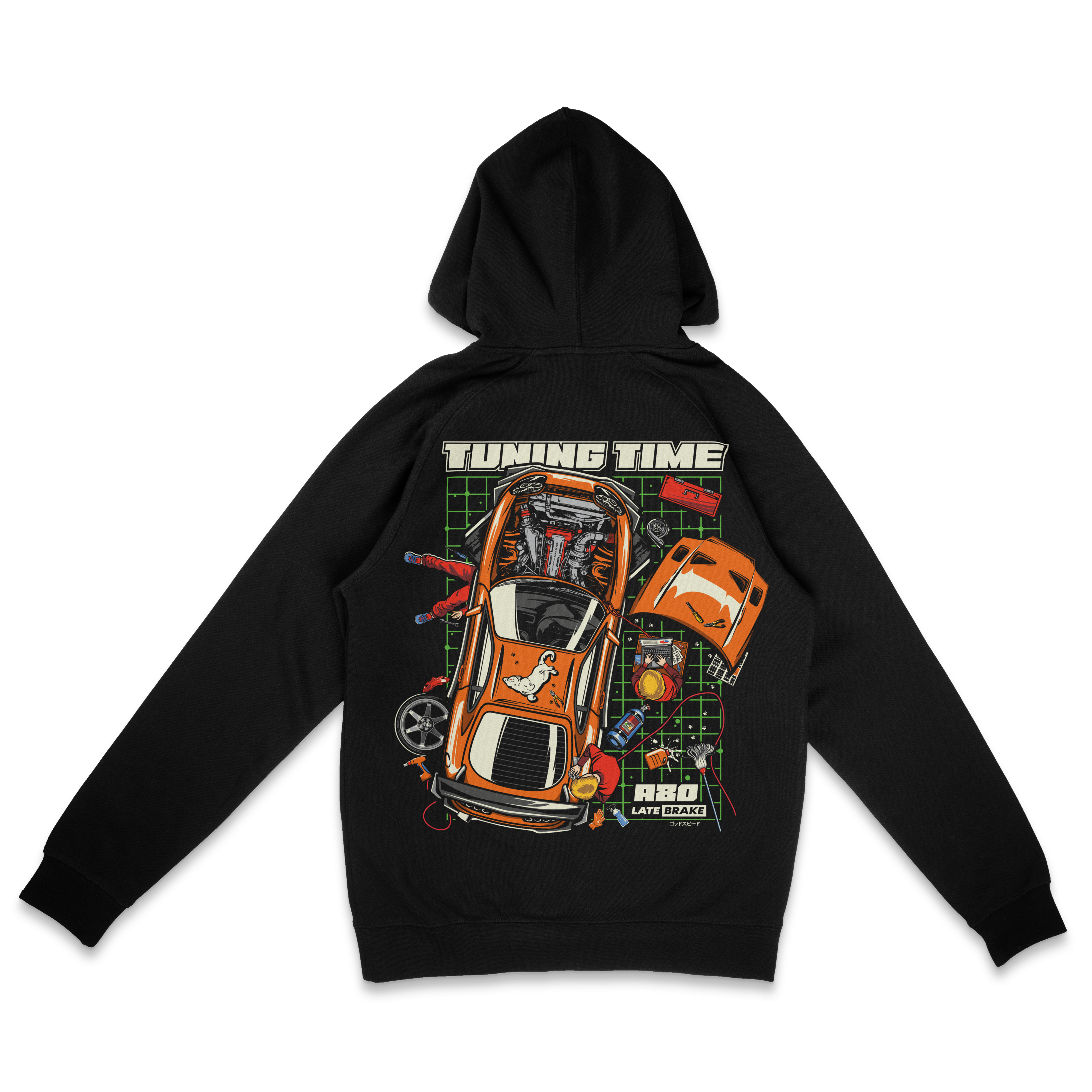 LB Supply - Tuning Time Hoodie