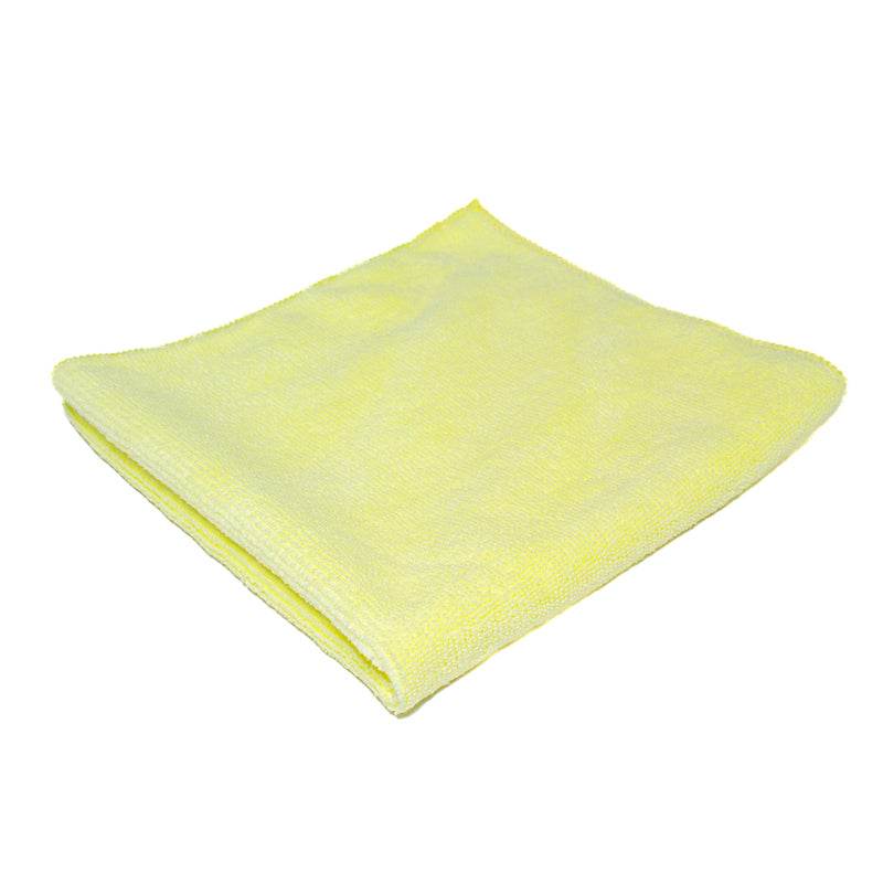 Mammoth Fine All-rounder Microfibre Towels - Yellow 40x40cm - The Drivers HQ