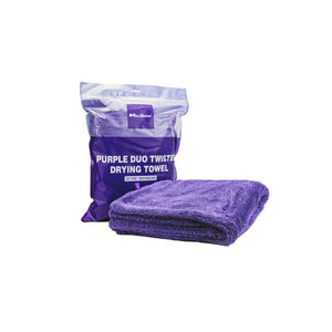 Maxshine Duo Twisted Drying Towel 1200GSM – Purple - The Drivers HQ