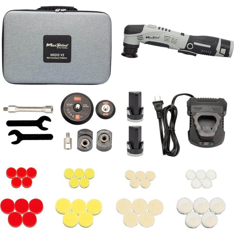 Maxshine Mini Cordless Polisher V2 - The Drivers HQ