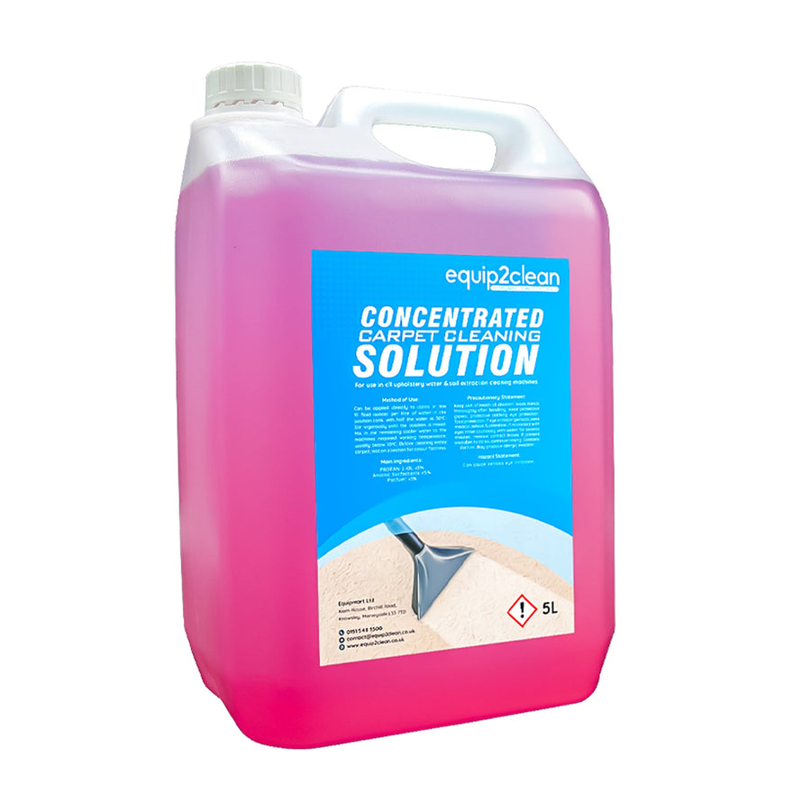 5 Litre Carpet and Upholstery Cleaning Spotting Solution - The Drivers HQ