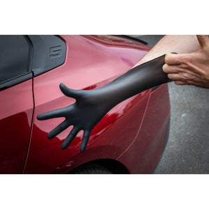 Nitrile Ninja Stealth Pro Detailing Gloves - Black (various sizes) - The Drivers HQ