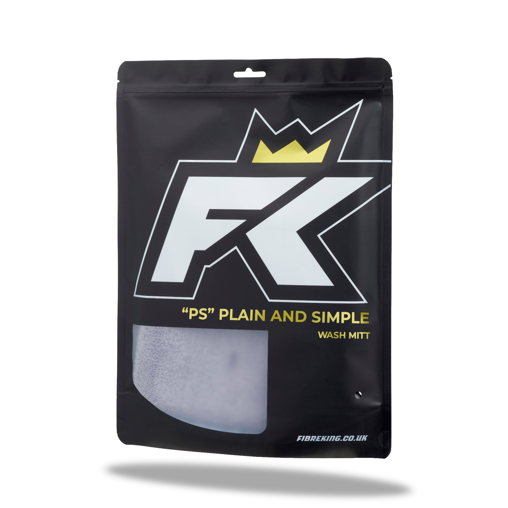 Fibreking "PS" Korean Microfibre Mitt - Grey
