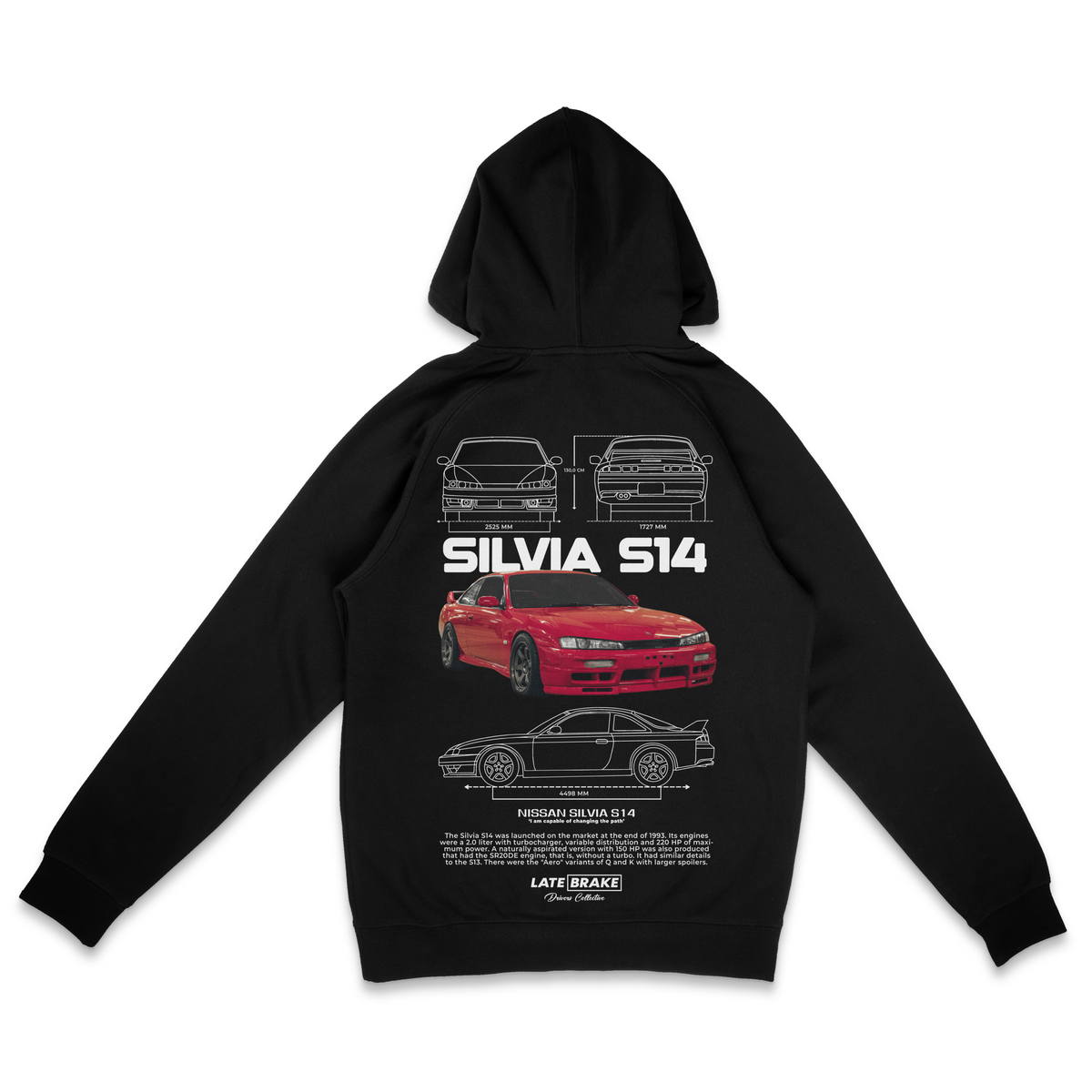 LB Silvia S14 Drivers Collective Hoodie