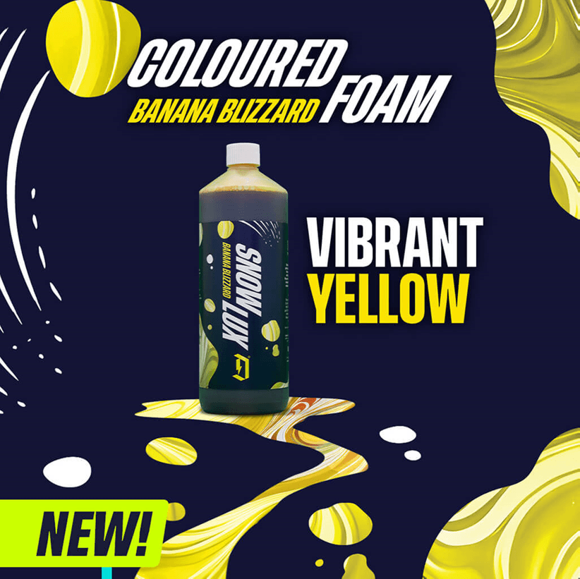 Duel Snow Lux Banana Coloured Snow Foam - The Drivers HQ