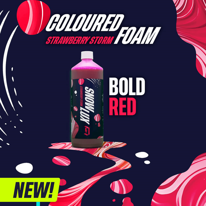 Duel Snow Lux Strawberry Storm Coloured Snow Foam - The Drivers HQ