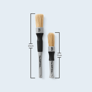 Duel Stiff Detailing Brush 2 Pack - The Drivers HQ