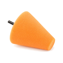 ShineMate Foam Polishing Cones Orange Polishing/Finishing, product photo on white