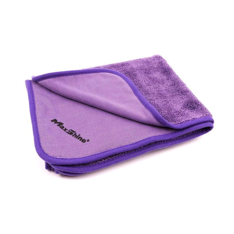 Maxshine 600GSM Purple Single Twisted Loop Drying Towel - The Drivers HQ