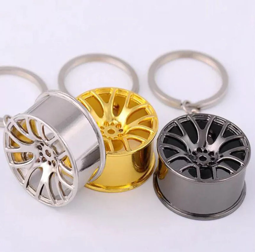 Alloy Wheel Key Chain keyring (Style 2)