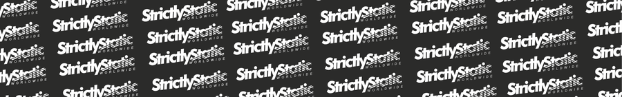 Stritly Static Repeat Logo Sunstrip