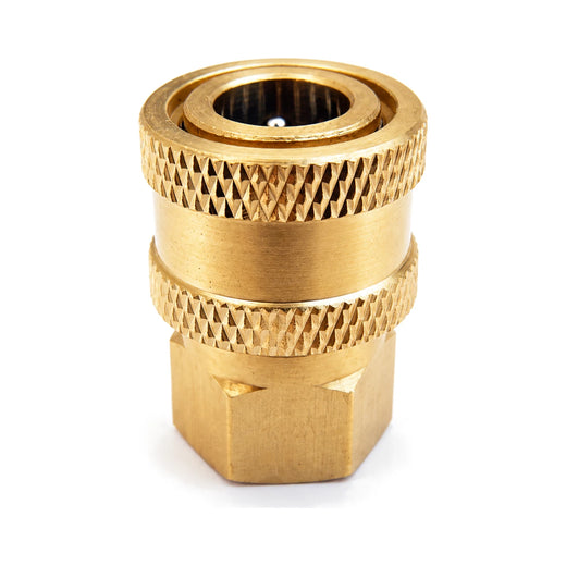 Better Detailing 1/4" BSP Female to 1/4" Quick Connect Brass Adapter