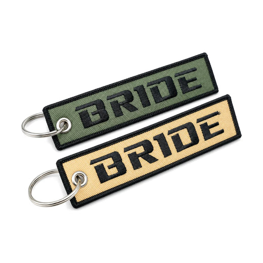 BRIDE Logo Flight Tag Key Chain