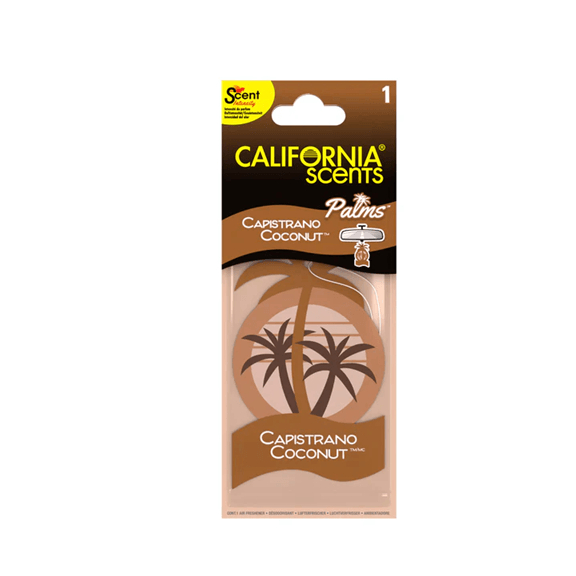 California Scents 2D Palm - Capistrano Coconut - The Drivers HQ