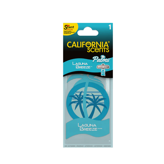 California Scents 2D Palm - Laguna Breeze - The Drivers HQ