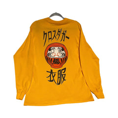CDA Daruma Doll Long Sleeve Top Gold