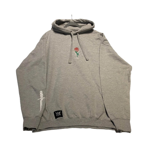 CDA Rose Hoodie Grey