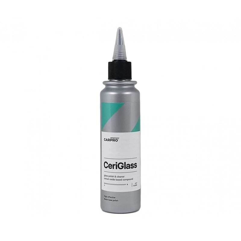 CarPro CeriGlass Glass Polish – Deep-Clean, De-Spot & Scratch Correction (250 ml) - The Drivers HQ