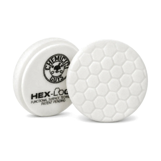 Chemical Guys HEX-Logic Light Polishing Pad White 4in