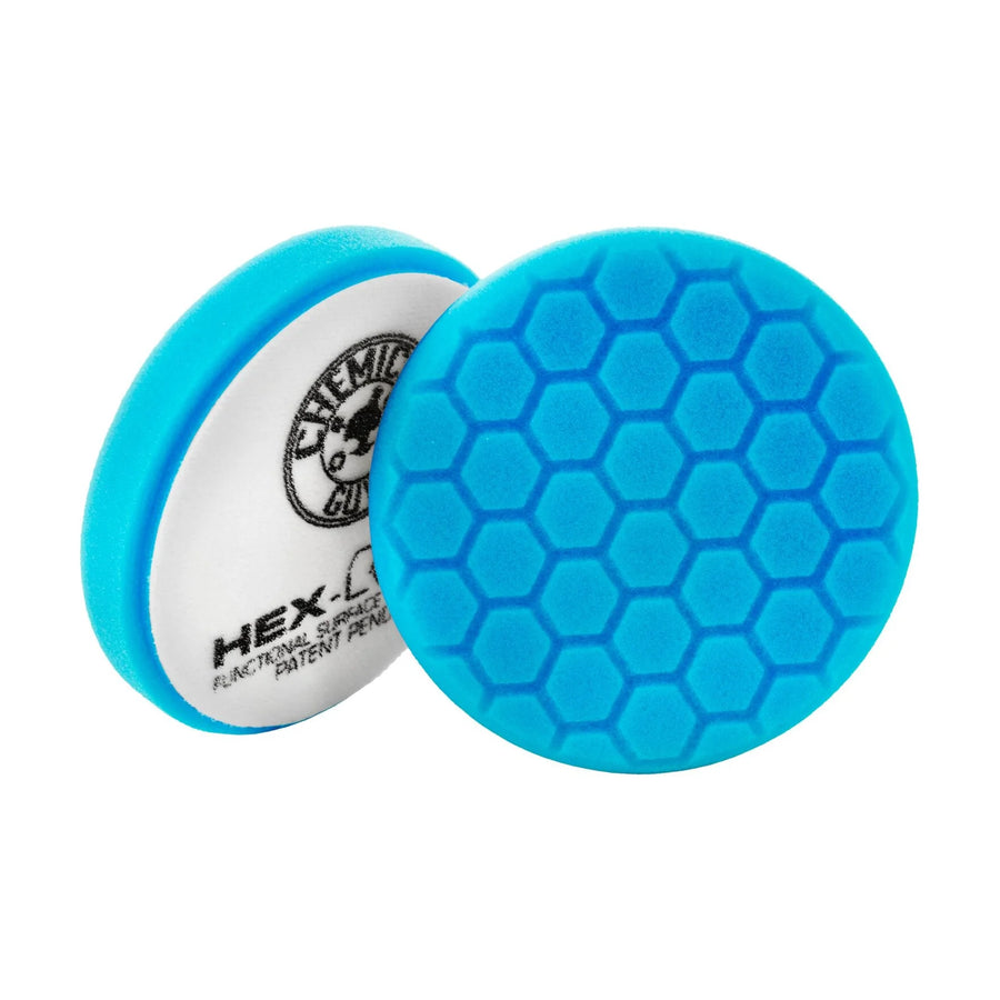 Chemical Guys HEX-Logic Light Cleaning Pad Blue 5.5in