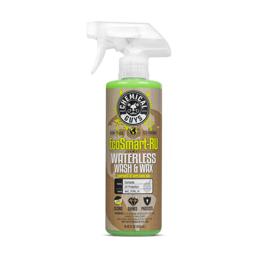 Chemical Guys Ecosmart RU Ready Use Waterless Car Wash & Wax 16 oz 473ml, product photo on white