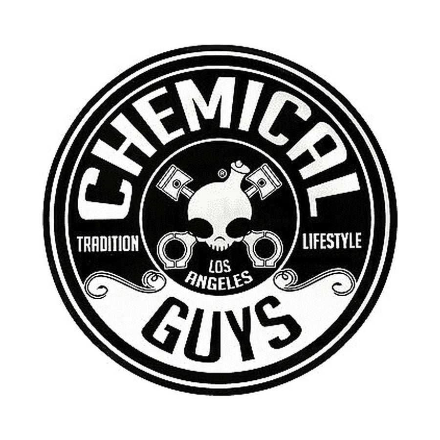 Chemical Guys Logo Bucket Sticker Circle (5"), product photo on white