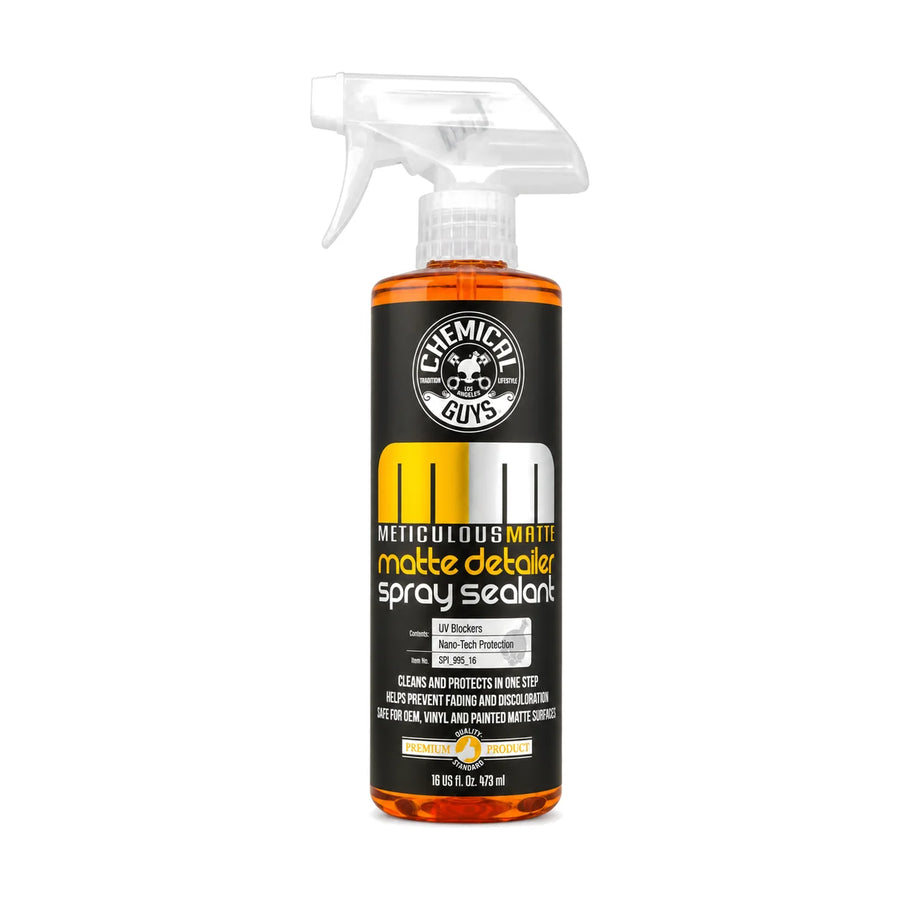 Chemical Guys Meticulous Matte Detailer & Spray Sealant 473ml, product photo on white