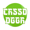 Crossed Dagger Apparel CRSSD DGGR Sticker 9cm