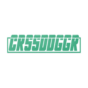 Crossed Dagger Apparel CRSSDDGGR Box Decal 15cm Mint