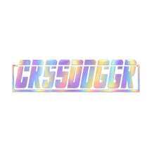 Crossed Dagger Apparel CRSSDDGGR Box Decal 15cm Opal, product photo on white
