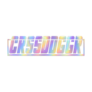 Crossed Dagger Apparel CRSSDDGGR Box Decal 15cm Opal