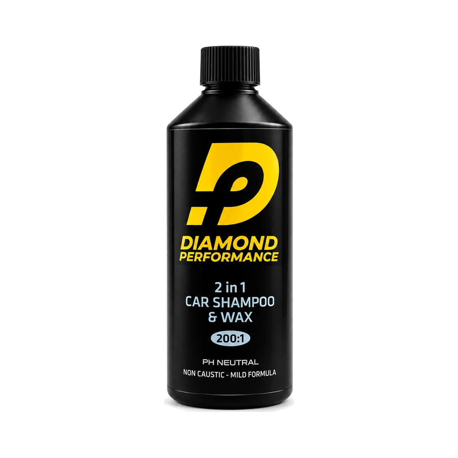 Diamond Performance 2in1 Car Shampoo, product photo on white