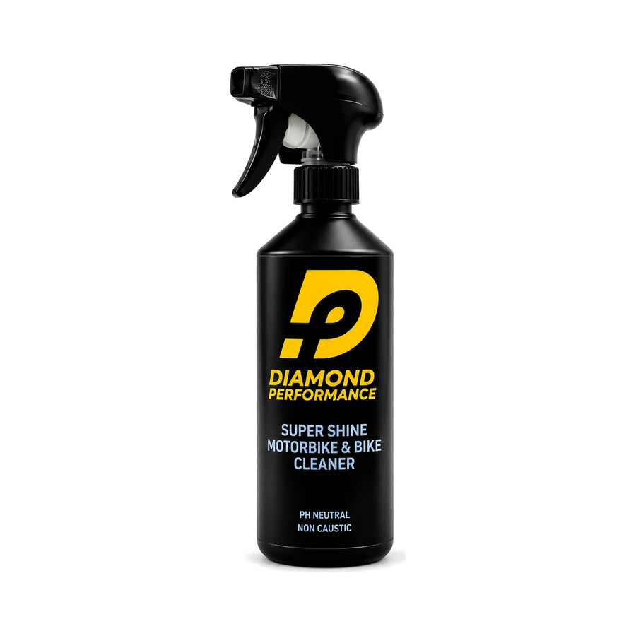 Diamond Performance Motorbike Cleaner, product photo on white
