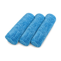 FibreKing Duplex edgeless cloth - 3 pack | 400GSM Light Blue, product photo on white