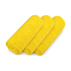 FibreKing Duplex edgeless cloth - 3 pack | 400GSM Yellow