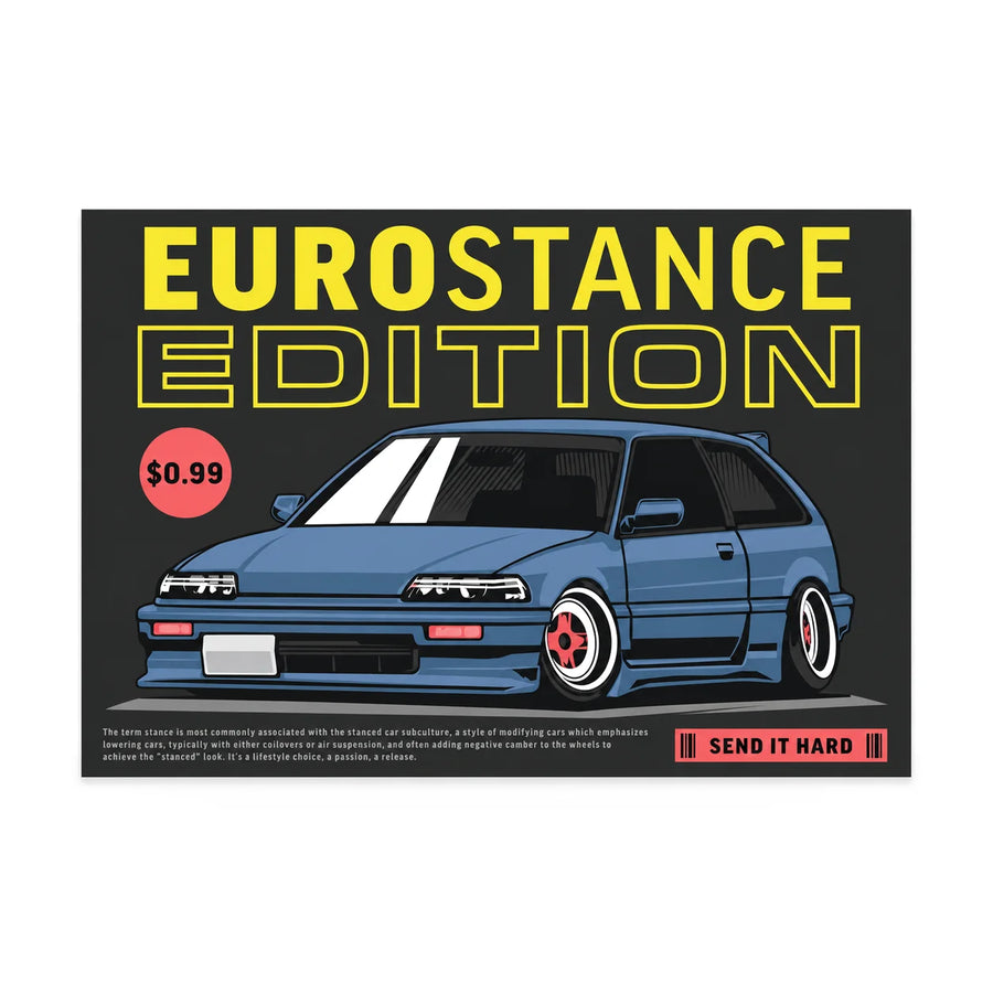 EuroStance Edition - Poster, product photo on white