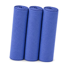 FibreKing Gold Label Korean Glass Cloths - 3 Pack Lilac, product photo on white
