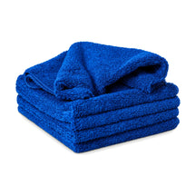 FibreKing Premium Microfibre Cloths - Singles Blue, product photo on white